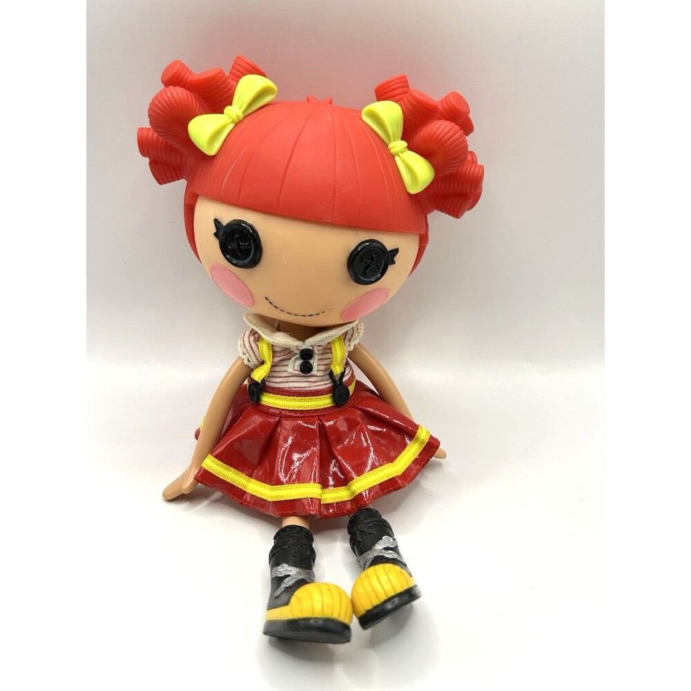 Lalaloopsy Ember Flicker Flame 13" Doll Firefighter 2009 Full Size